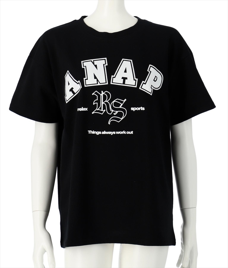 R+SカレッジロゴBIGTシャツ(トップス/Tシャツ) | ANAP GiRL 