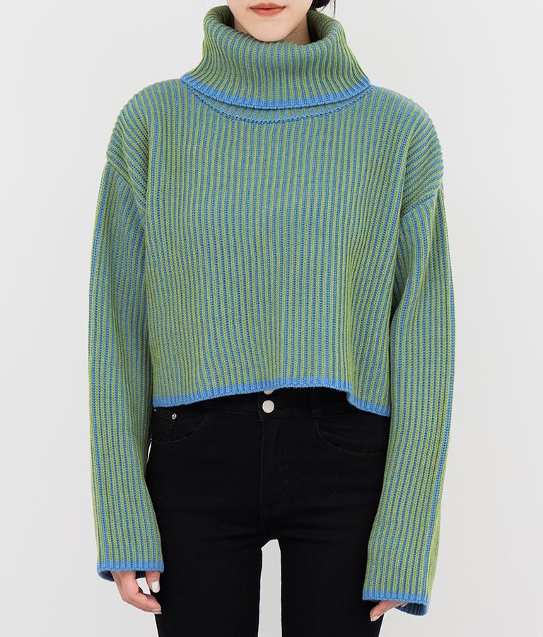 SHIPS（シップス）の「フォックスタートルネックプルオーバー◇（ニット/セーター）」 - WEAR