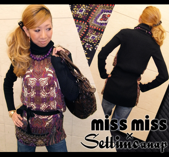 SETTIMO��miss miss �����˥å������ե���ե���ȡ��ҥ��դ������ȥ�ȥåץ�(1307)